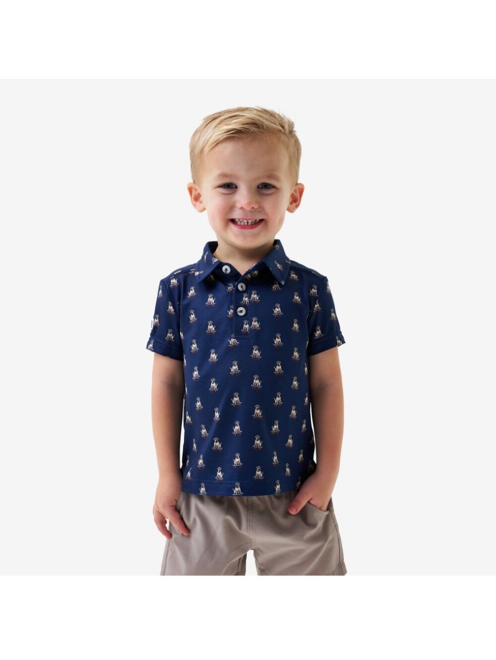 BURLEBO Youth Performance Polo - Skate Dog- S(5-6)